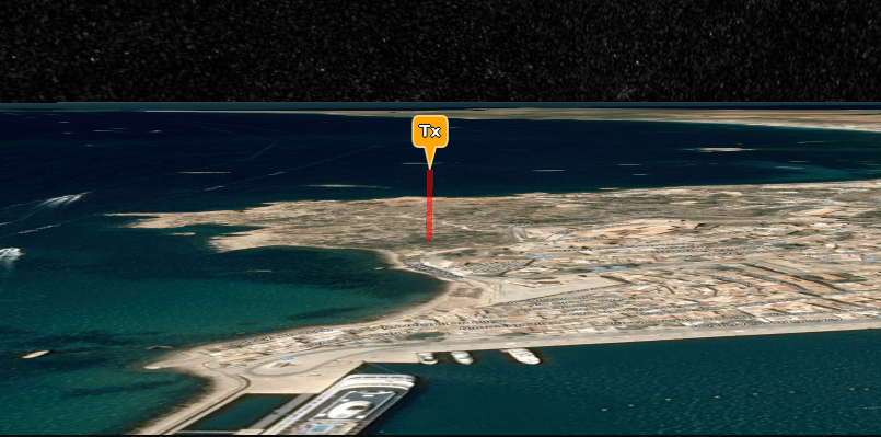 Map with 3D terrain disabled