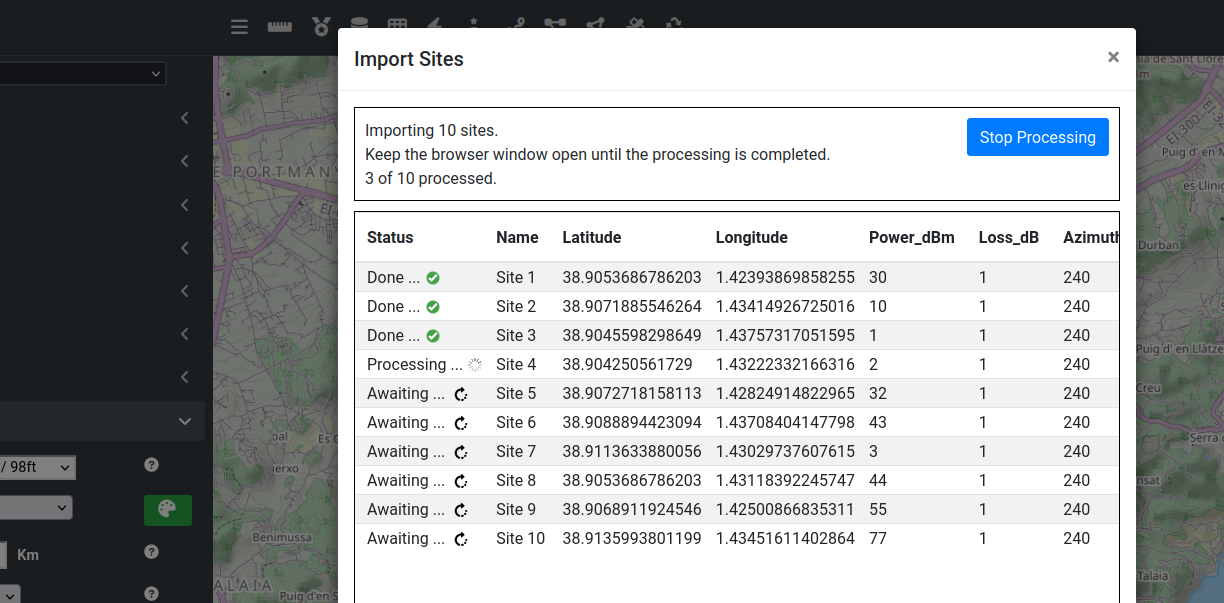 Automatic processing