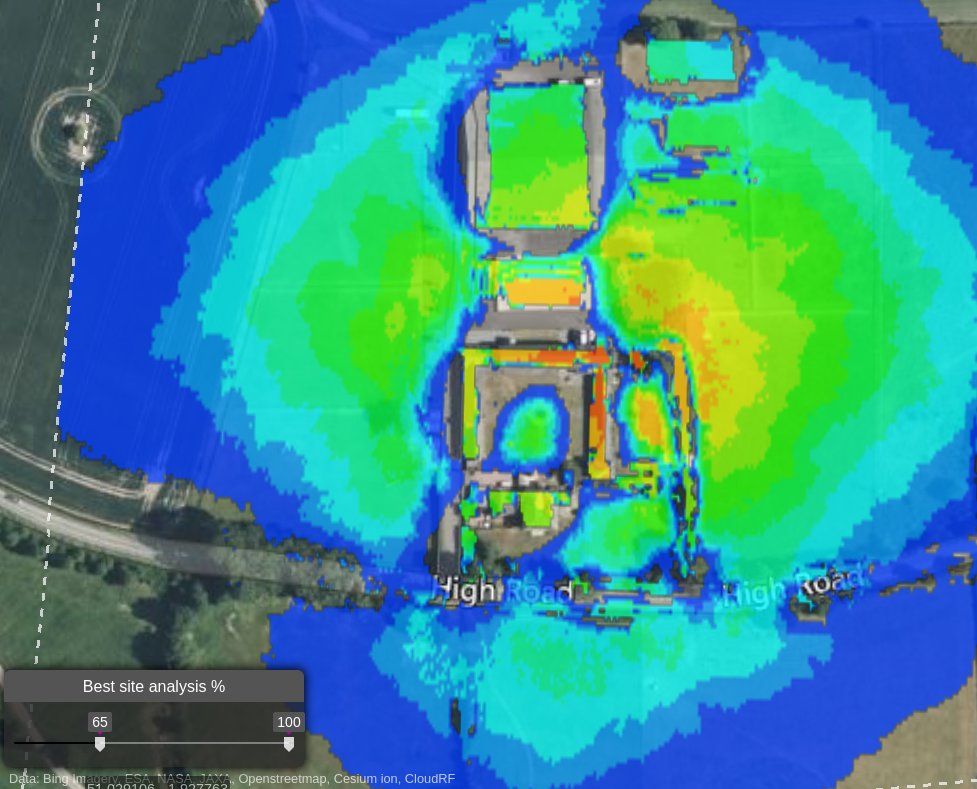 Siting a Starlink terminal with 1m LiDAR